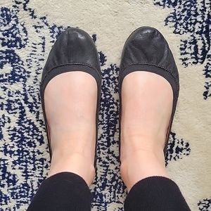 Frye Carson Gore Ballet Black 7